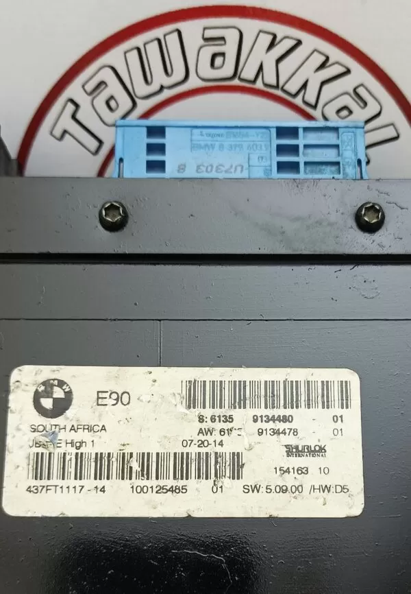 2007-2008 BMW E90 3 Series Body Control Module BCM 6135 9134480 - Image 3