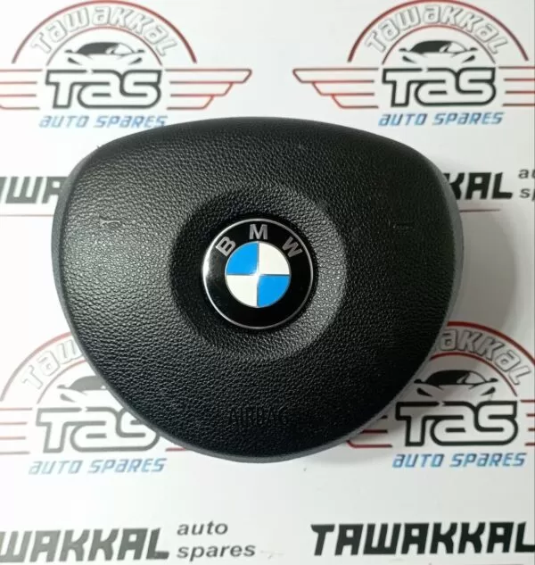 BMW E81 E82 E90 E84 E87 E92 E93 M-TECH Driver SPORT STEERING WHEEL SRS AIRBAG Black 32306884672