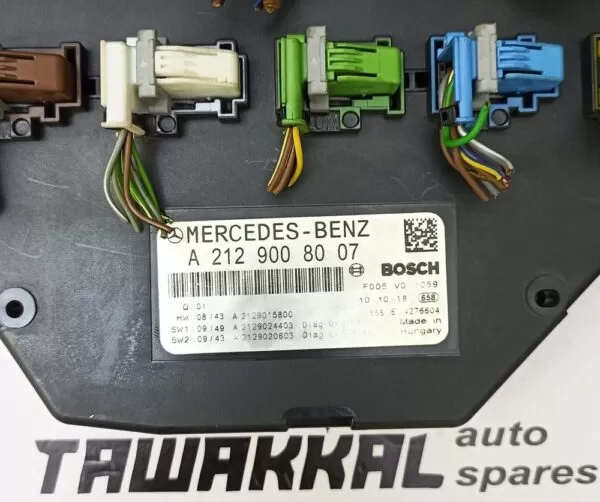 Mercedes Benz C E Class W204 W212 Fuse Box Control Module A2129008007 / A 212 900 80 07 - Image 5