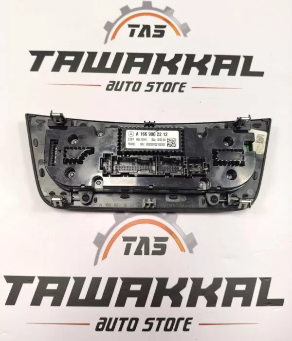   MERCEDES BENZ GL CLASS 166 AC PANEL CLIMATE CONTROL UNIT A1669002212 12-19 - Image 5