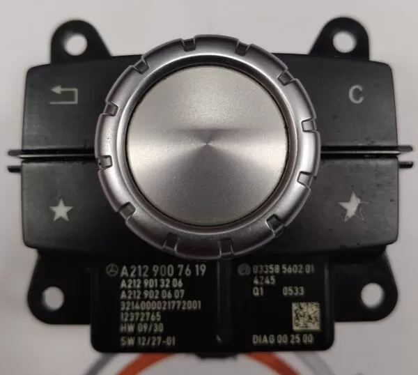  MERCEDES-E CLASS W212 MOUSE AUDIO MULTIMEDIA CONTROL SWITCH A2129007619 09-16 - Image 6