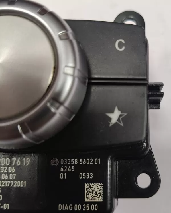  MERCEDES-E CLASS W212 MOUSE AUDIO MULTIMEDIA CONTROL SWITCH A2129007619 09-16 - Image 3