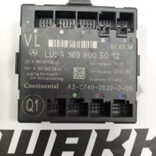  MERCEDES-BENZ GLA 250 FRONT LEFT SIDE DOOR CONTROL MODULE  A1669005012 14-19