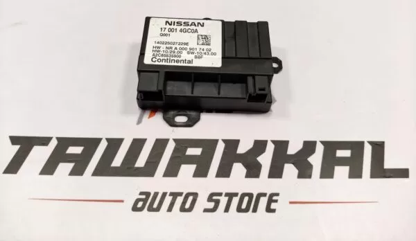 NISSAN INFINITY Q50 fuel pump control module 170014GC0A A0009017402 2016