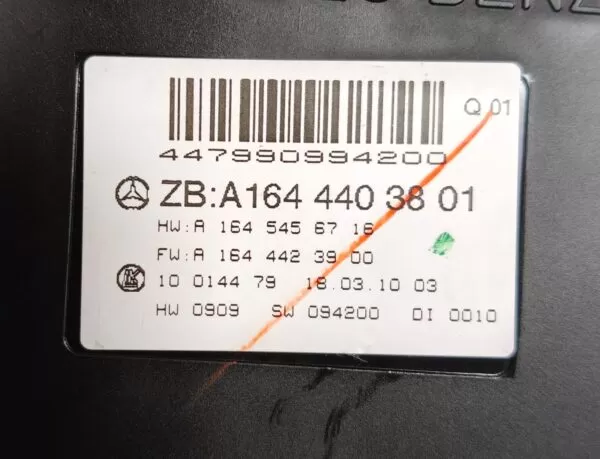 MERCEDES ML350 ML63 AMG GL350 GL450 164 FRONT SAM FUSEBOX MODULE A1644403801 - Image 2