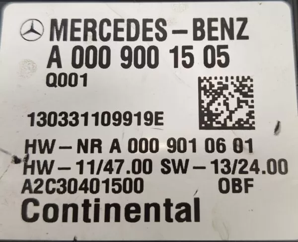   MERCEDES-BENZ C-CLASS FUEL PUMP CONTROL MODULE A0009001505 14-21                           - Image 10
