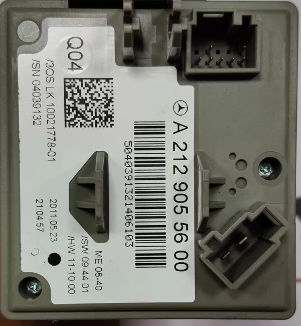     MERCEDES-BENZ E-CLASS W212 E300 KEY SWITCH IGNITION LOCK A2129055600 2009-2016 - Image 2