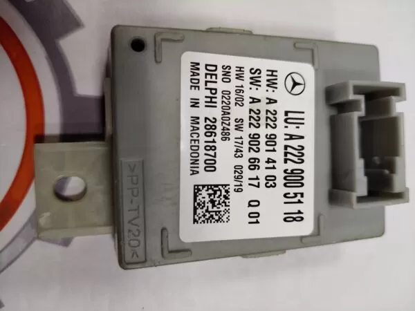     MERCEDES-BENZ E-CLASS E220 W213 LIGHT CONTROL MODULE A2229005118 2016-2024 - Image 6