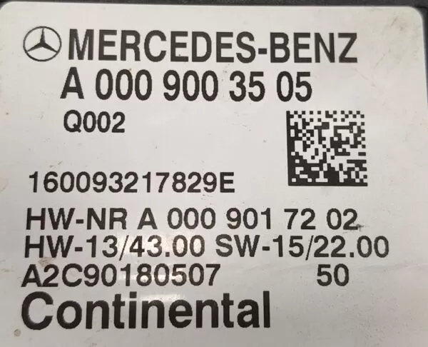  MERCEDES-BENZ C-CLASS FUEL PUMP CONTROL MODULE A0009003505  14-21 - Image 6