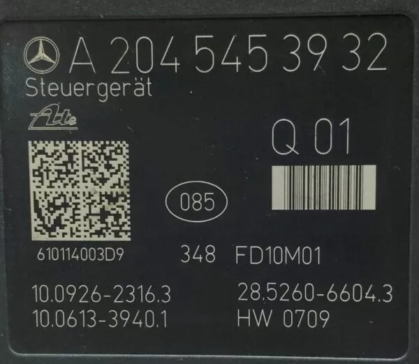             MERCEDES-BENZ C-CLASS C350 W204 ABS PUMP A2045453932 2007-2014 - Image 3