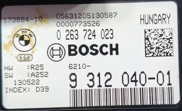  BMW F07 F10 F11 F12 F01 F25 SPEEDOMETER CLUSTER  9312040-01 2013-2016 - Image 3