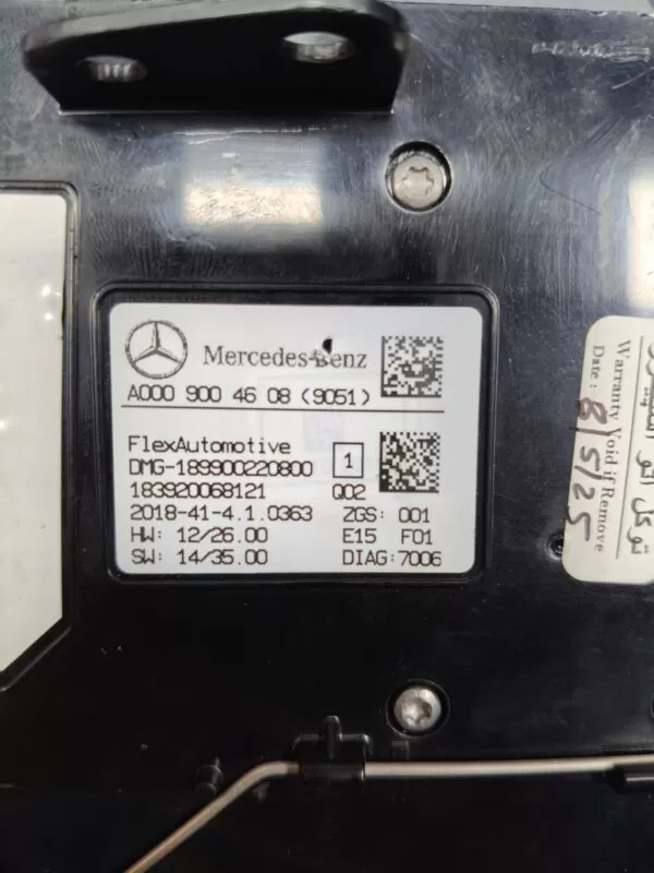  MERCEDES-BENZ CLA250 C117 UPERHEAD SUNROOF LIGHT PANEL A0009004608 2013-2019 - Image 4