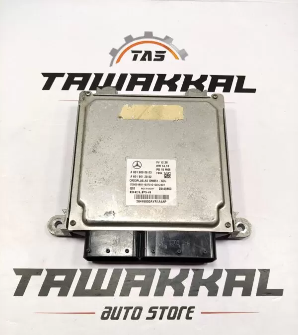   MERCEDES-BENZ C-CLASS C200 W205 ECM ENIGINE CONTROL MODULE ECU A6519000603 14-21