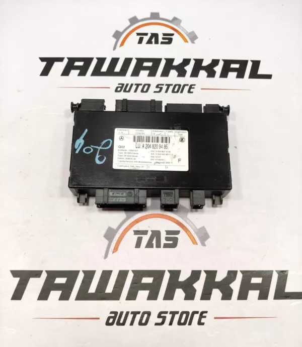 MERCEDES-BENZ C-CLASS C200 W204 FRONT RIGHT SEAT CONTROL MODULE A2048209485 7-14 - Image 2