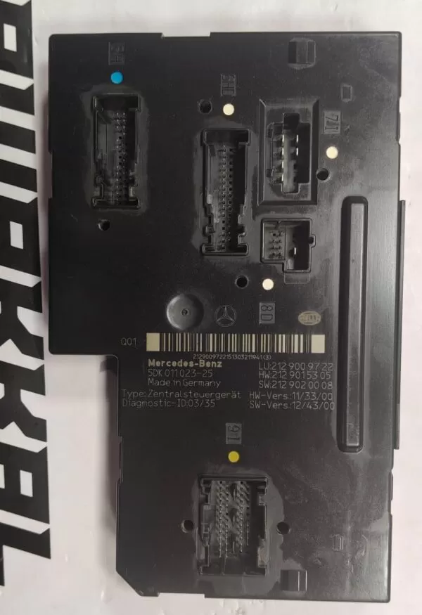 MERCEDES-BENZ E350 W212 REAR SAM RELAY FUSE BOX JBL 2129009722 2009-2016 - Image 6