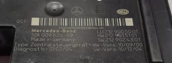 MERCEDES-BENZ E350 W212 REAR SAM RELAY FUSE BOX JBL 2129005001 2009-2016 - Image 2
