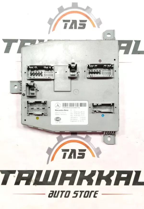  MERCEDES-BENZ C-CLASS FUSEBOX SAM BODY CONTROL MODULE A2059006818 2007-2014