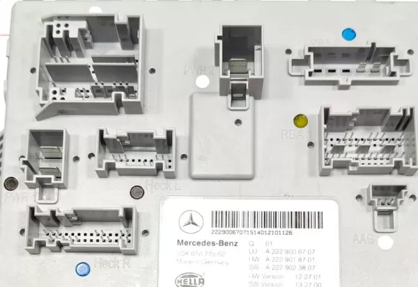 MERCEDES-BENZ GLC300 X253 REAR SAM FUSE BOX REALY A2229006707 2015-2022 - Image 5